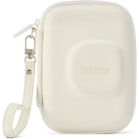 Instax mini liplay case, misty blanc