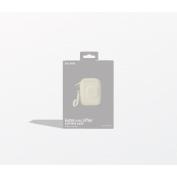 Instax mini liplay case, misty blanc