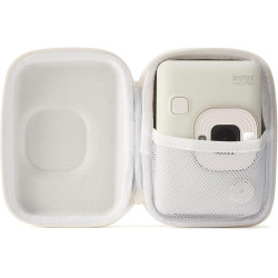 Instax mini liplay case, misty blanc