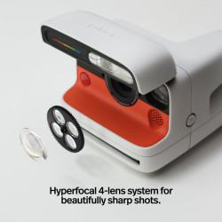 Polaroid Flip - Pack Appareil Photo instantané Blanc + Film Couleur (16 Photos)