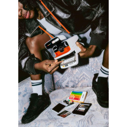 Polaroid Flip - Pack Appareil Photo instantané Blanc + Film Couleur (16 Photos)