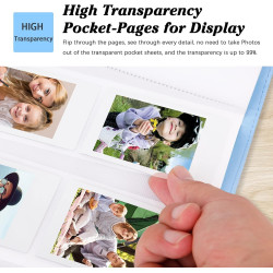 Album photo 256 pochettes pour Fujifilm Instax Mini LiPlay 11 90 70 50S 26 25 9 8+ 8 7S Appareil photo instantané/Mini Link SP-1