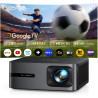 Vidéoprojecteur 4k memc【2200 ansi/google tv 14.0/dolby 40w】 auto focus/keystone wimius vidéoprojecteur de jour 4k, contrôle voca