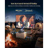 Vidéoprojecteur 4k memc【2200 ansi/google tv 14.0/dolby 40w】 auto focus/keystone wimius vidéoprojecteur de jour 4k, contrôle voca