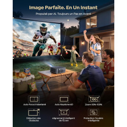 Vidéoprojecteur 4k memc【2200 ansi/google tv 14.0/dolby 40w】 auto focus/keystone wimius vidéoprojecteur de jour 4k, contrôle voca