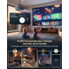 Vidéoprojecteur 4k memc【2200 ansi/google tv 14.0/dolby 40w】 auto focus/keystone wimius vidéoprojecteur de jour 4k, contrôle voca
