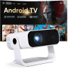 Videoprojecteur intelligent applications intégrées rétroprojecteur 1080p natif supporte 4k wifi 6 bleutooth 5.2 240 ansi correct