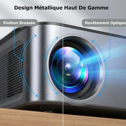 【1500 ansi/google tv/autofokus】 xiwbsy videoprojecteur 4k supporté, 38000 lumen fhd, 360° rotation, projecteur video 4k contrôle