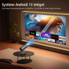 Vidéoprojecteur 4k vgke auto focus/keystone mini projecteur portable, wifi6 bleutooth full hd retroprojecteur, vidéo projecteur 