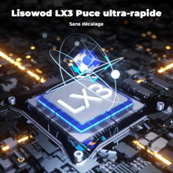Videoprojecteur 4k【app intégrée/auto focus/keystone】 1080p fhd projecteur video 1500 luminosité, avec hdmi earc, wifi6, bleutoot