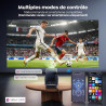 Toptro vidéoprojecteur 4k【vidaa os n°1: ultra-rapide| 1400 ansi |dolby 36w】 projecteur video home cinéma courte focale 1,0:1, au