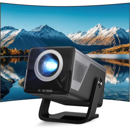 [native 1080p/2000 ansi/calibration visuelle ia] intelligent vidéoprojecteur x7 smart projecteur avec android 14,4k supportée, i