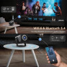 [native 1080p/2000 ansi/calibration visuelle ia] intelligent vidéoprojecteur x7 smart projecteur avec android 14,4k supportée, i