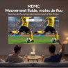 Wanbo Vali 1 Pro Vidéoprojecteur avec Google TV & Netflix, 900 ANSI Lumens, Compatible 4K, 1080P Natif, Dolby Audio 12W, HDR10 M