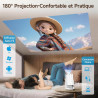 【mise au point automatique 】 videoprojecteur 4k magcubic hy320pro -projecteur video natif 1080p, 400 ansi, contraste 10000:1, wi