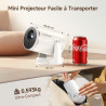 【mise au point automatique 】 videoprojecteur 4k magcubic hy320pro -projecteur video natif 1080p, 400 ansi, contraste 10000:1, wi