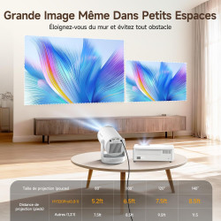 【mise au point automatique 】 videoprojecteur 4k magcubic hy320pro -projecteur video natif 1080p, 400 ansi, contraste 10000:1, wi