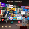 Vidéoprojecteur 4K, Mini Projecteur avec WiFi 6 BT5.4, 270° Rotation, Correction Trapézoïdale, Base de Son, Compatibile avec HDM