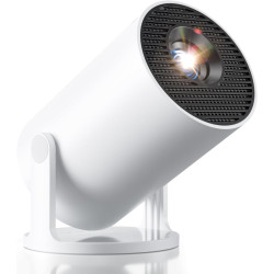 [app intégrée & auto keystone] vidéoprojecteur 4k supporte 20000 lumens 2026 mini projecteur portable avec android tv wifi 6 ble
