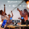 Vidéoprojecteur 4k supporté 1500 ansi 38000 lumen avec google tv officiel, netflix youtube, auto focus, wifi 6 bleutooth 5.3, co
