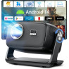 Videoprojecteur 4k【app intégrées/auto focus/rotation 180°】 30000lux projecteur video avec native 1080p, wifi6 et bleutooth 5.4,k