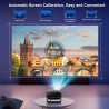 Videoprojecteur 4k【app intégrées/auto focus/rotation 180°】 30000lux projecteur video avec native 1080p, wifi6 et bleutooth 5.4,k