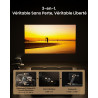 JMGO N3 Ultimate Videoprojecteur 4K Triple Laser, Contraste 20000:1, Zoom Optique 0,88-1,7X, 5800 LM ISO, Gimbal IA, DTS-X 25W, 