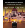 JMGO N3 Ultimate Videoprojecteur 4K Triple Laser, Contraste 20000:1, Zoom Optique 0,88-1,7X, 5800 LM ISO, Gimbal IA, DTS-X 25W, 