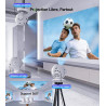 Vidéoprojecteur, Apps Intégrées & 2026 Coupe du Monde Rétroprojecteur, WiFi Mini Projecteur Android Supporte 4K 1080P Auto Keyst