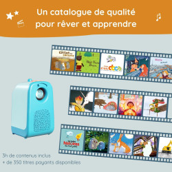 Projecteur Enfants 3-10 Ans avec Batterie | Cinéma à la Maison