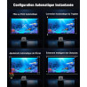 Magcubic Videoprojecteur 4K avec Google TV Stick, Projecteur Video 1080P Natif 800 ANSI avec WiFi, BT, Mise Au Point Automatique