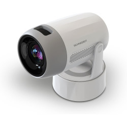 Schneider vp300 vidéoprojecteur led full hd blanc, projection jusqu'à 398 cm (150 pouces), 5800 lumens/180 ansi, 1920x1080, bleu