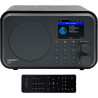 Ferguson regent i101 radio internet wi-fi avec bleutooth fm/dab/dab+ radio fm, radio-réveil, égaliseur, écran couleur, usb, aux 