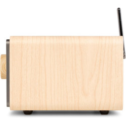 Audizio Dozza Radio Internet WiFi Dab+ FM BT 5.3 40W, Radio Numérique avec Télécommande, Écran Intuitif, Sortie Jack, Design Bam