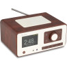 Audizio Dozza Radio Internet WiFi Dab+ FM BT 5.3 40W, Radio Numérique avec Télécommande, Écran Intuitif, Sortie Jack, Design Noy