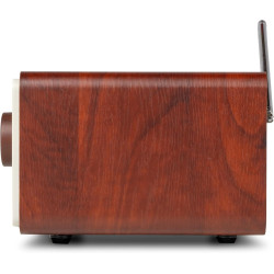 Audizio Dozza Radio Internet WiFi Dab+ FM BT 5.3 40W, Radio Numérique avec Télécommande, Écran Intuitif, Sortie Jack, Design Noy