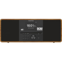 Telestar bobs rock radio 2.0 - dab+/radio internet avec lecteur cd (radio bob! émetteur préinstallé, stéréo, 2 × 15 w, services 
