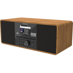 Telestar bobs rock radio 2.0 - dab+/radio internet avec lecteur cd (radio bob! émetteur préinstallé, stéréo, 2 × 15 w, services 