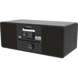 Telestar bobs rock radio 2.0 - dab+/radio internet avec lecteur cd (radio bob! émetteur préinstallé, stéréo, 2 × 15 w, services 