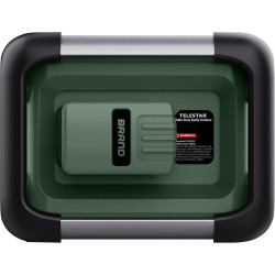 Telestar bobs rock radio d'extérieur - radio de chantier (radio robuste avec dab+, streaming audio bleutooth, compatible avec ba