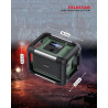 Telestar bobs rock radio d'extérieur - radio de chantier (radio robuste avec dab+, streaming audio bleutooth, compatible avec ba