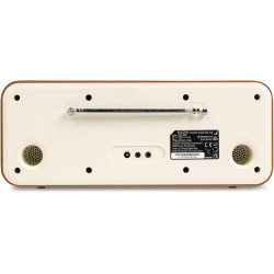 Audizio Bucine Radio Internet WiFi Dab+ FM BT 40W, Radio Numérique Stéréo avec Écran Couleur, Télécommande, Alarme Et Minuterie,