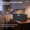 Audizio Bucine Radio Internet WiFi Dab+ FM BT 40W, Radio Numérique Stéréo avec Écran Couleur, Télécommande, Alarme Et Minuterie,