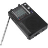 Radio Portable Compacte Multibande AM/FM/SW avec Antenne Rétractable, Idéale pour Le Camping, la Pêche et Les Personnes âgées.