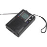 Radio Portable Compacte Multibande AM/FM/SW avec Antenne Rétractable, Idéale pour Le Camping, la Pêche et Les Personnes âgées.