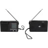 Radio Portable Compacte Multibande AM/FM/SW avec Antenne Rétractable, Idéale pour Le Camping, la Pêche et Les Personnes âgées.