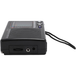 Radio Portable Compacte Multibande AM/FM/SW avec Antenne Rétractable, Idéale pour Le Camping, la Pêche et Les Personnes âgées.