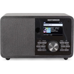 Kathrein dab+ link m11 – radio dab+/internet (mono, 15 watts, streaming audio bleutooth et fonction d’émission, services de stre