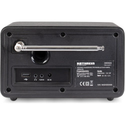 Kathrein dab+ link m11 – radio dab+/internet (mono, 15 watts, streaming audio bleutooth et fonction d’émission, services de stre