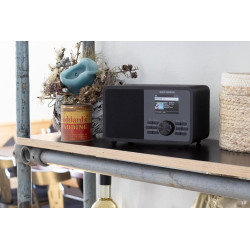 Kathrein dab+ link m11 – radio dab+/internet (mono, 15 watts, streaming audio bleutooth et fonction d’émission, services de stre